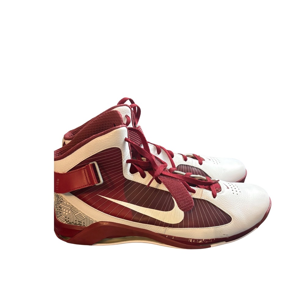 Nike Air Max Rise Basketball Shoes RedWhite 367180-912 Mens Size 18